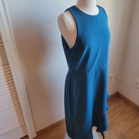 Charles Henry Ruffle Midi Dress - Picture 2 of 5